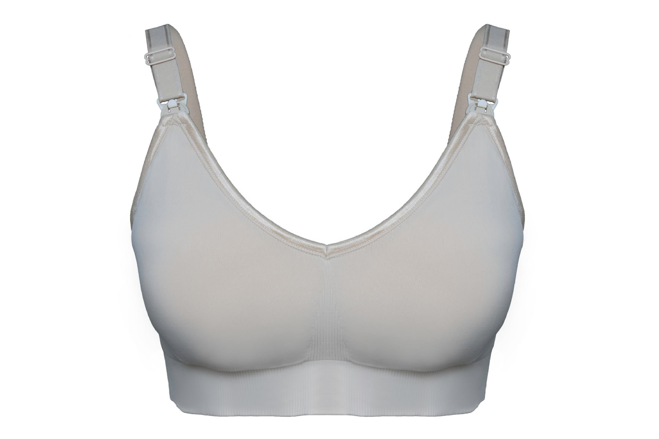 Okus - Original Seamless Maternity BraNursing & FeedingUltimate seamless,Smooth and Gentle to your skin, no any irritation. The luxuriously soft fabric molds to your changing shape, so that you can wear it throughout pregnancy and nursing.4 rows back clos