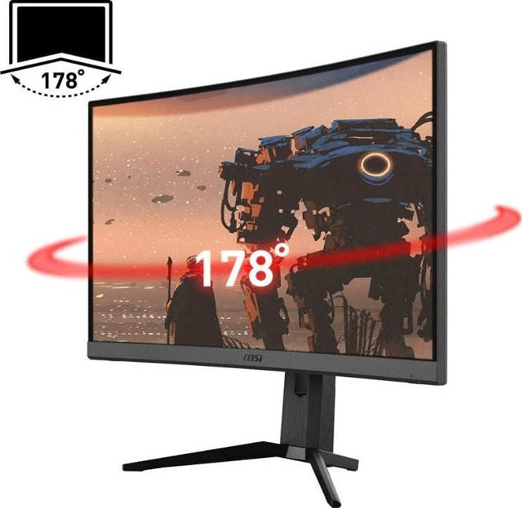 MSI Optix MAG272C 27 Inches Gaming Monitor - Curved 165 HZ 1 MS FreeSync | MAG272CGaming Laptops & DesktopsSee Beyond the GameWitness your epic battle with the MSI Optix MAG272C curved gaming monitor. Equipped with the 1920 x 1080 FullHD resolution and gr