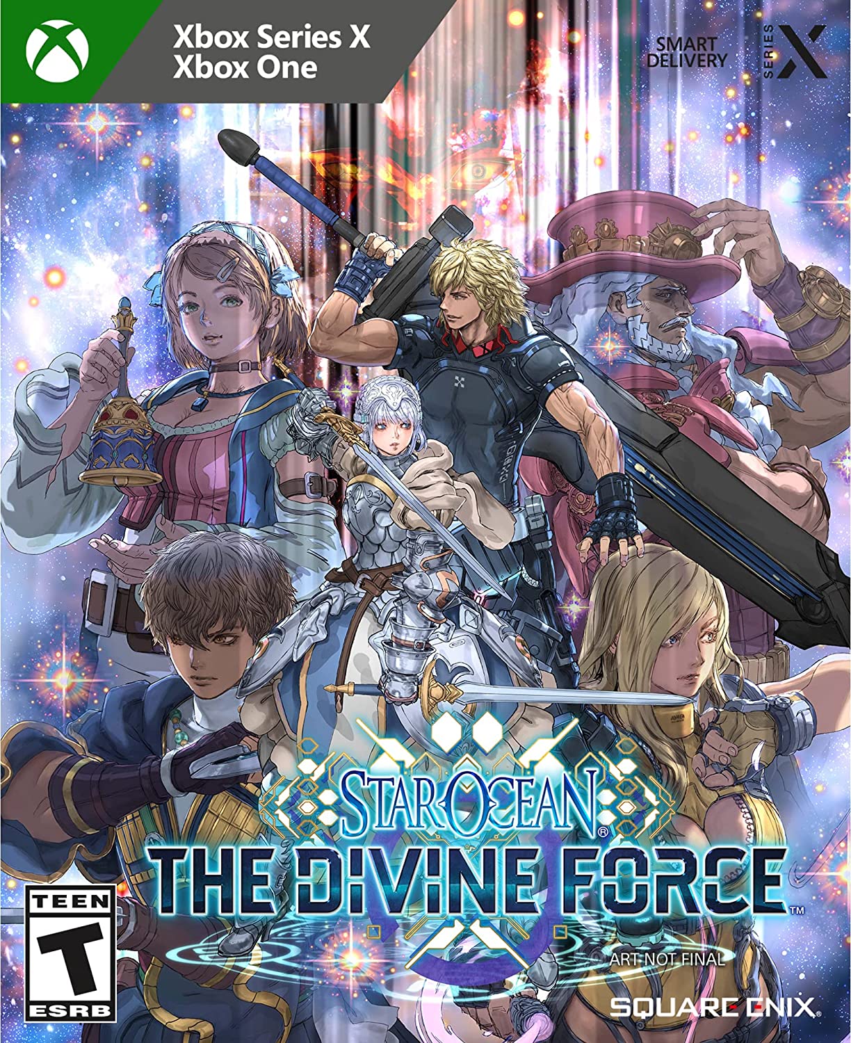 Star Ocean The Divine ForceVideo GamesFly Around Areas FreelyIn STAR OCEAN THE DIVINE FORCE, characters can freely move in 360° degrees and roam the skies.Move and explore freely in three dimensions: everything you see can be explored!You can move in thre