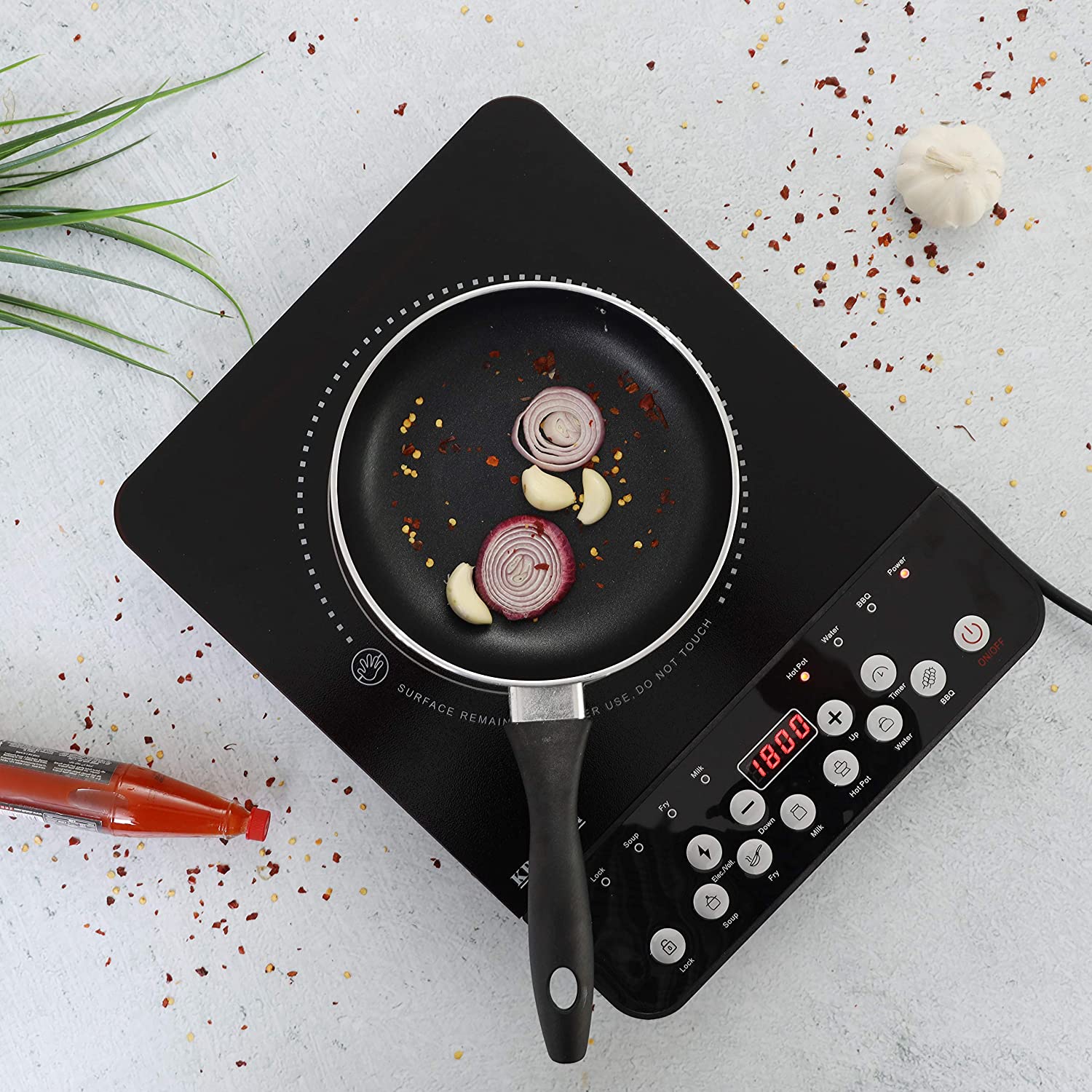 KRYPTON 2000W Infrared Cooker KNIC6058 - BlackKitchen AppliancesKrypton Infrared Cooker is elegantly designed with a sleek black ceramic finish with touch control that brings a touch of modern style providing you with a truly versatile cooking solution. I