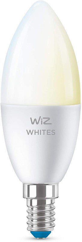 WiZ Tunable Whites C37 E14 - WiFi + Bluetooth Smart LED candle Bulb - (Compatible with Amazon Alexa and Google Assistant)