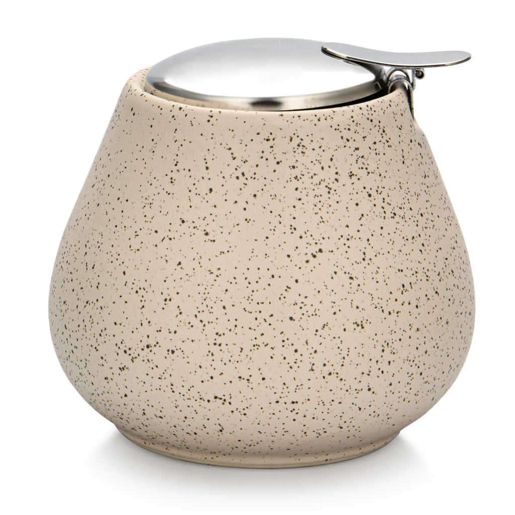 FISSMAN Ceramic Sugar Bowl White Sand 600mlKitchen Storage9379 Sugar bowl 600 ml WHITE SAND (ceramic)