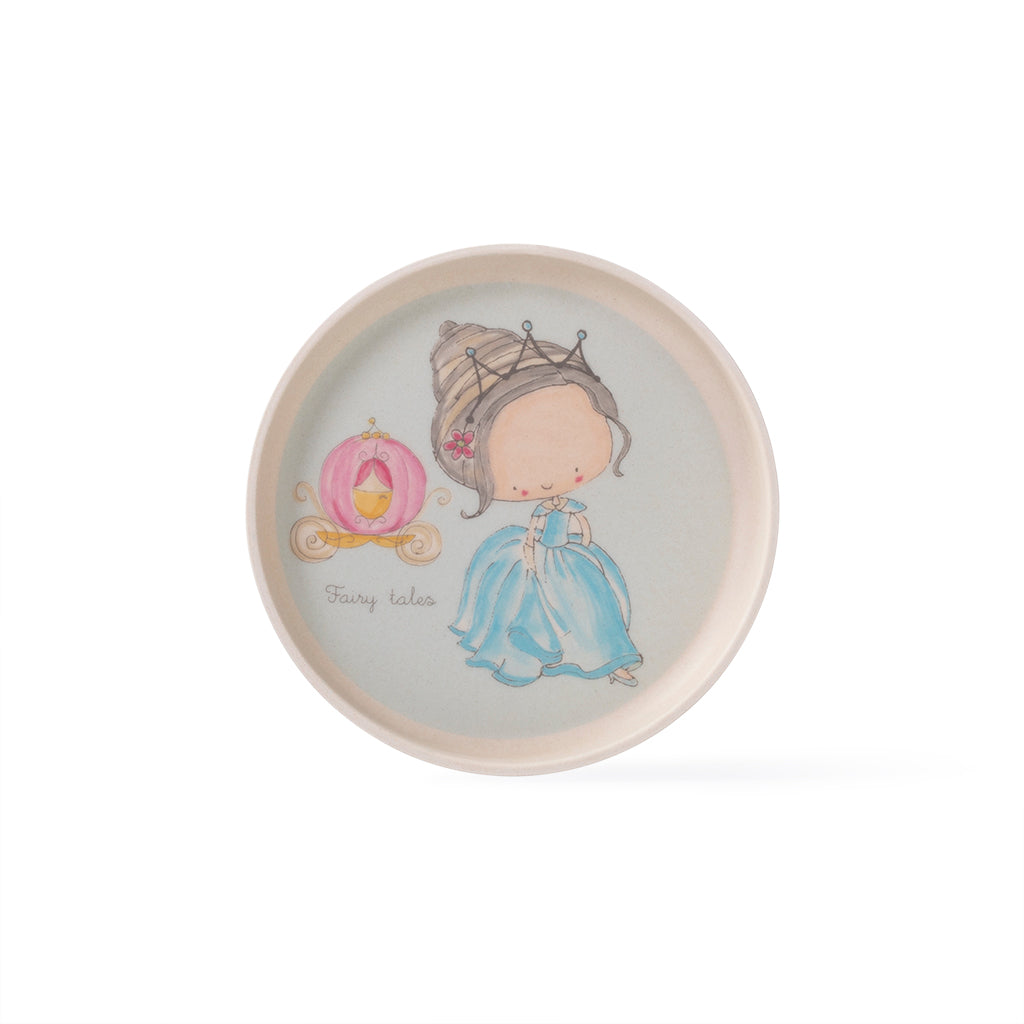 Fissman Bamboo Fibre Plate Princess DesignNursing & FeedingPlate 18 CM BLUE PRINCESS (bamboo fibre) (12 pcs per display box) The main benefit of bamboo tableware that it is eco-friendly. Bamboo grows in ecologically clean areas. As the fastest growing pla