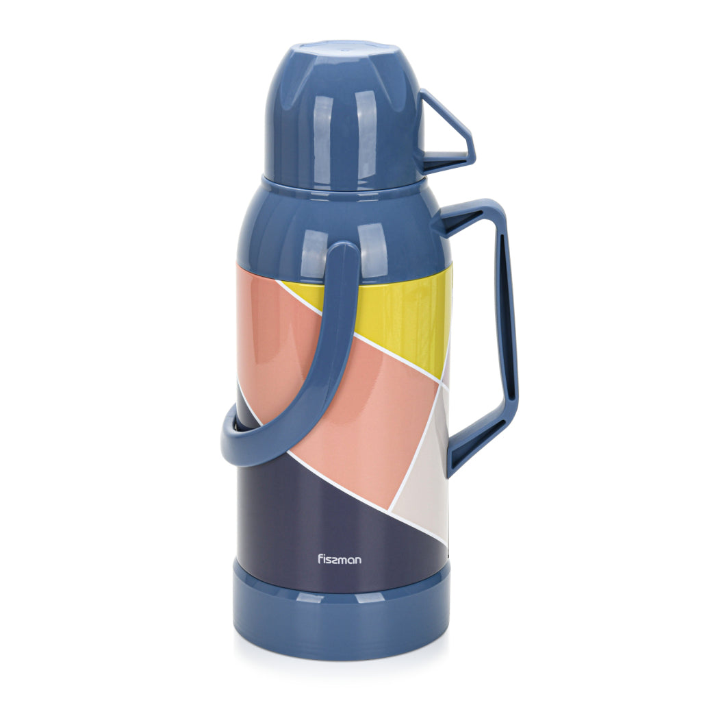 FISSMAN Steel Case with Vacuum Flask 3200mlKitchen Storage9842 Vacuum flask 3200 ml (steel case with glass liner)