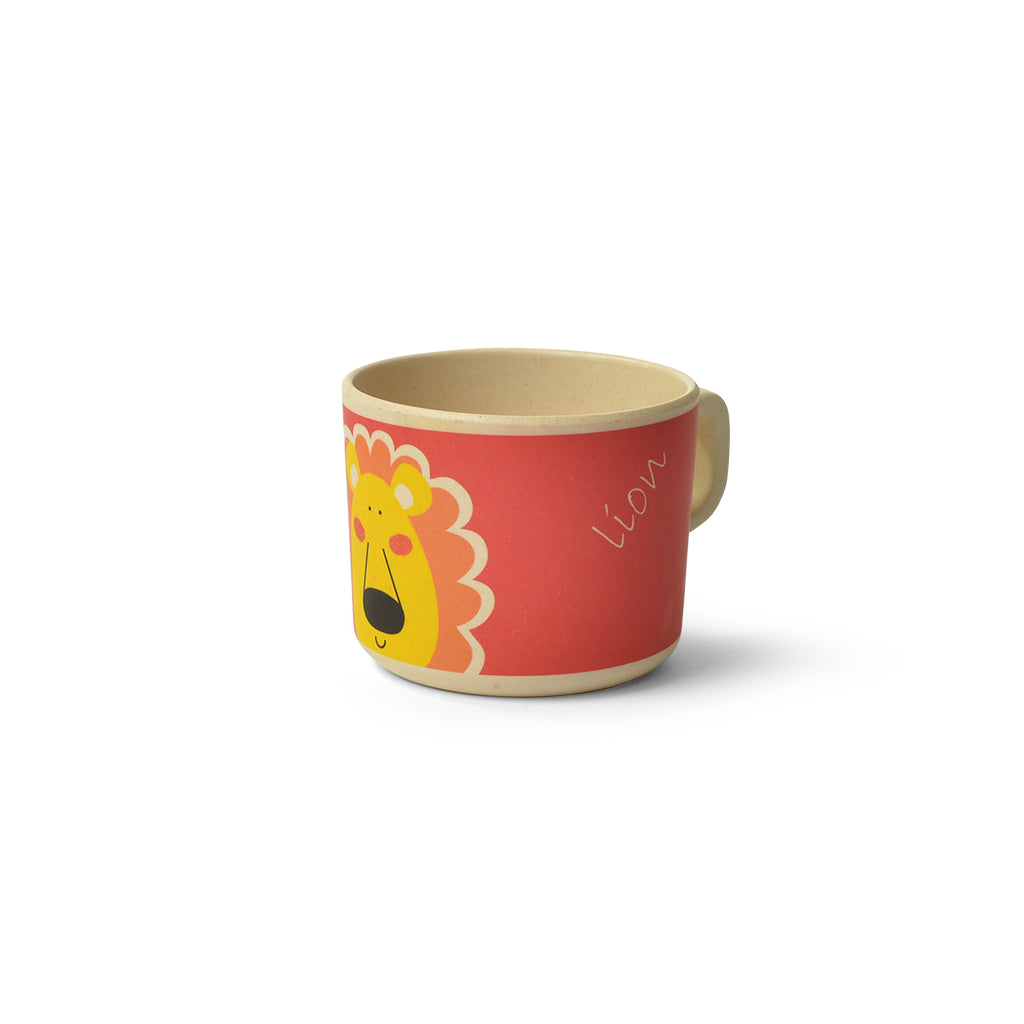 FISSMAN Lion Bamboo Mug 225mlKitchen StorageBamboo Fibre The glass is ideal for children's hands, very comfortable in size and pleasant to the touch. A bright, colorful drawing attracts attention, and the child will be happy to use such dishes on their ow