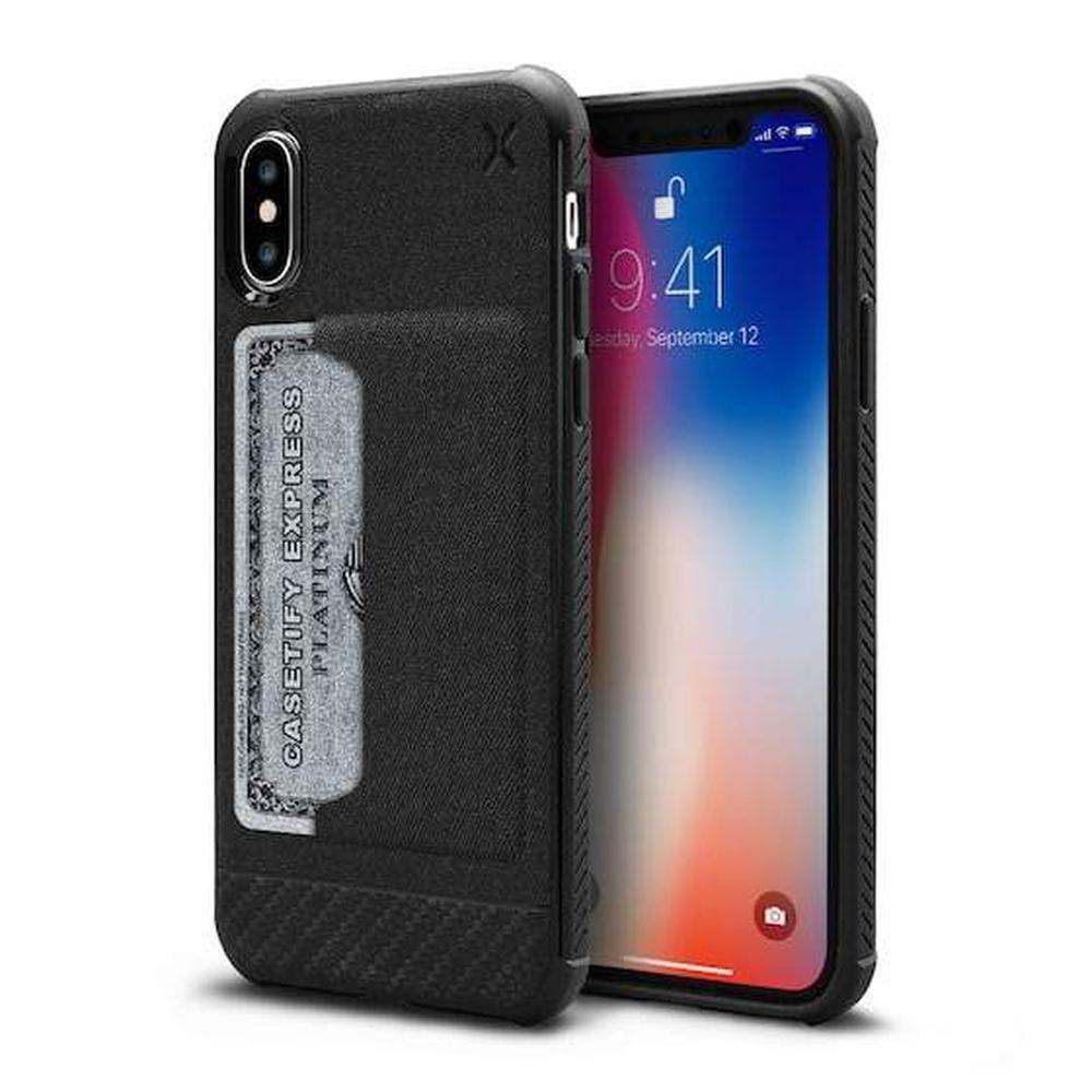 Casetify - Essential Woven Pocket for iPhone XS/X