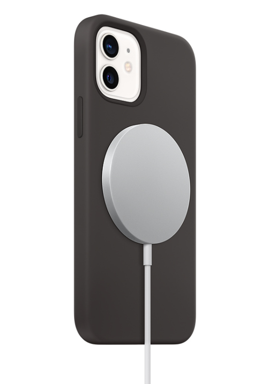 Apple MagSafe ChargerAccessoriesThe MagSafe Charger makes wireless charging a snap. The perfectly aligned magnets attach to your iPhone 12 or later to provide faster wireless charging up to 15W.The MagSafe Charger maintains compatibility with Qi charging,