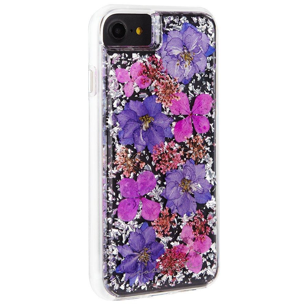 Case-Mate - Karat Petals Case for iPhone 8/7/6S/6 Purple