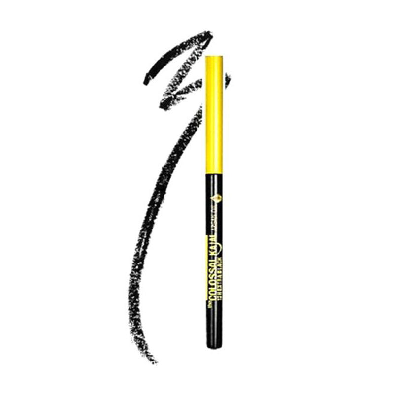 Colossal Kajal Argan Oil Khol Eyeliner Black - MaybelineMake-upMaybelline Colossal Kajal Argan Oil Khol Eyeliner Black, both a kohl pencil and a liner, makes the eye look very captivating. This eyeliner pencil provides clean lines to get an extreme or nat