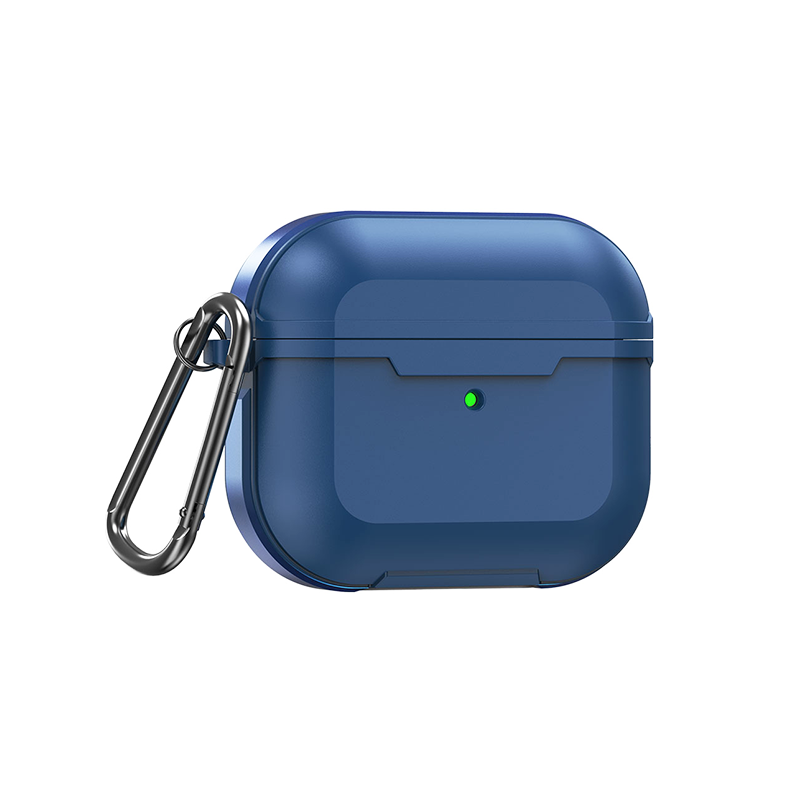WIWU Defense Armor Protection Case For Airpods 3 - BlueHeadphones360° premium protection. Anti-drop protection. Support wireless charging. This Defense Armor Airpods 3 case combines a durable machined aluminum exterior and a soft rubber lining to protect