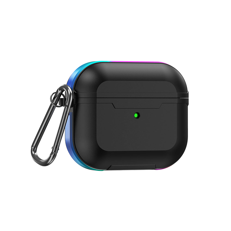 WIWU Defense Armor Protection Case For Airpods 3 - ColorfulHeadphones360° premium protection. Anti-drop protection. Support wireless charging. This Defense Armor Airpods 3 case combines a durable machined aluminum exterior and a soft rubber lining to prot