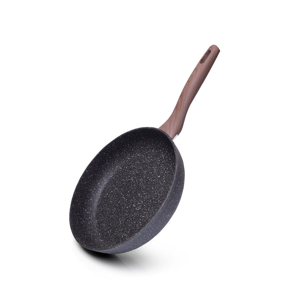 FISSMAN Frying Pan GRANDEE STONE 24x5.5cm Aluminium with Non-Stick CoatingKitchen StorageThe GRANDEE STONE collection is another gift for connoisseurs of good tableware. Aluminum is used as a base. The metal heats up almost instantly, distributing heat ev