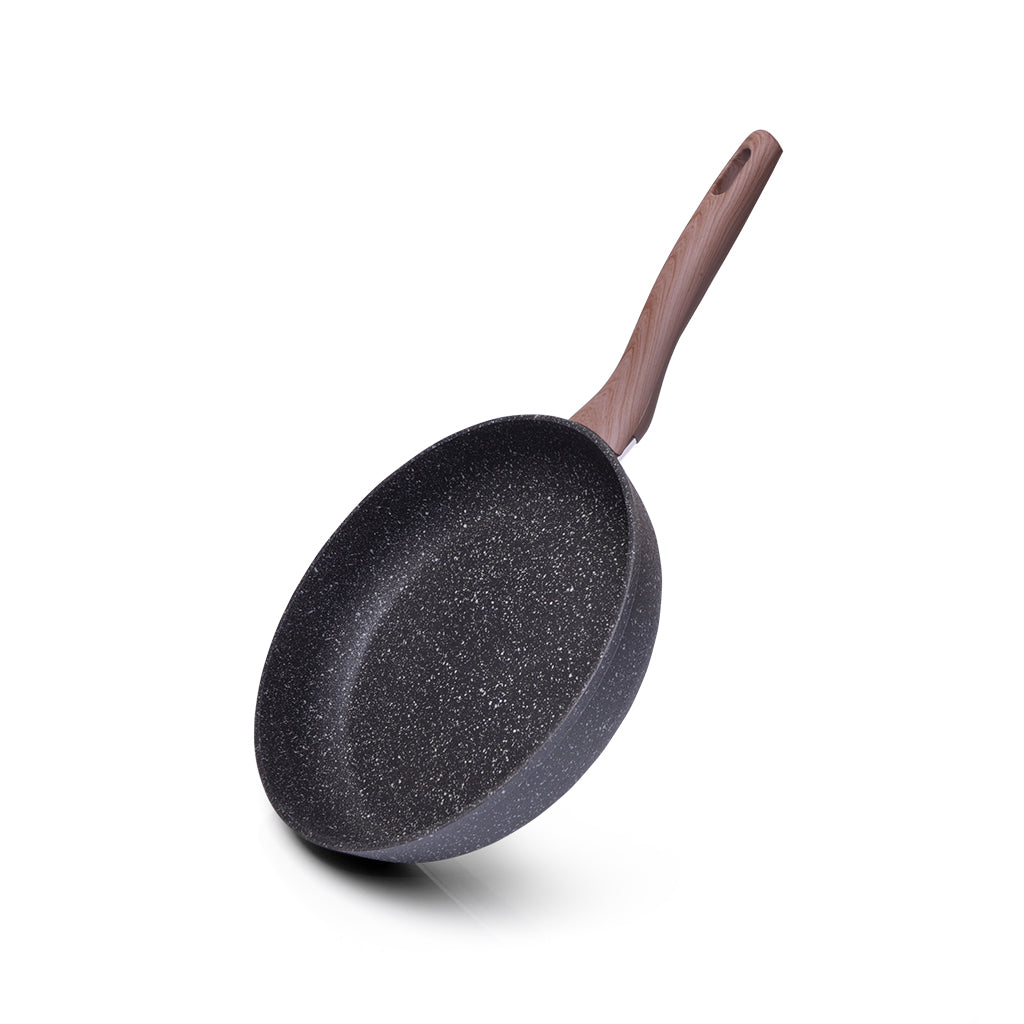 FISSMAN GRANDEE Frying Pan 26X5.8cm with Aluminum and Non-Stick Coating CoatingKitchen StorageThe GRANDEE STONE collection is another gift for connoisseurs of good tableware. Aluminum is used as a base. The metal heats up almost instantly, distributing he