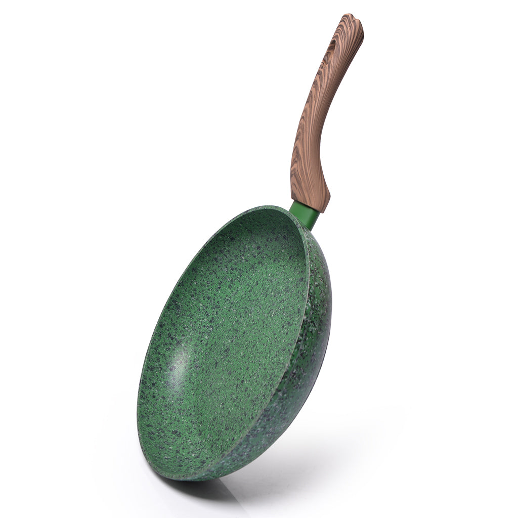 FISSMAN MALACHITE Frying Pan 28x5.4cm Aluminium with Non-Stick CoatingKitchen StorageMALACHITE Series Decorate the kitchen with our spectacular design stockpot! The bright color finish with the texture of granite takes the decoration into the next level!