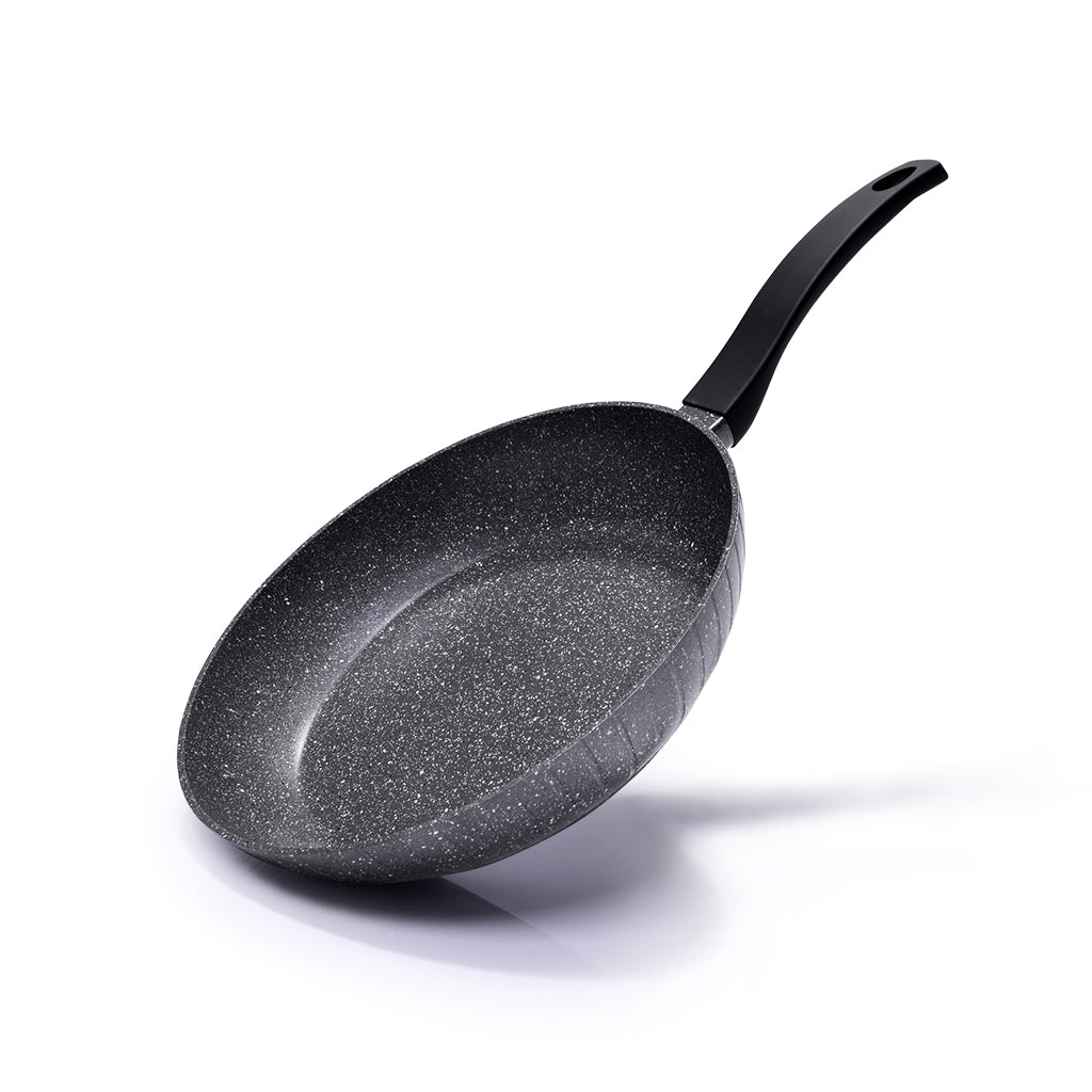 FISSMAN Frying Pan SYDNEY STONE 26x5.5cm with Induction Bottom Aluminium with Non-Stick CoatingKitchen StorageSYDNEY STONE Series The SYDNEY STONE series of frying pans from FISSMAN are innovative products made from natural, environmentally friendly mater