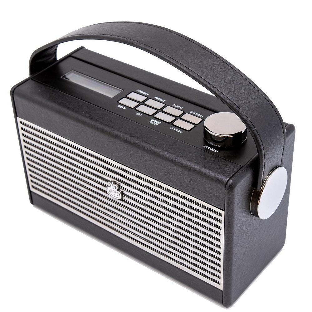 GPO Retro - Darcy Portable Analogue Radio Black