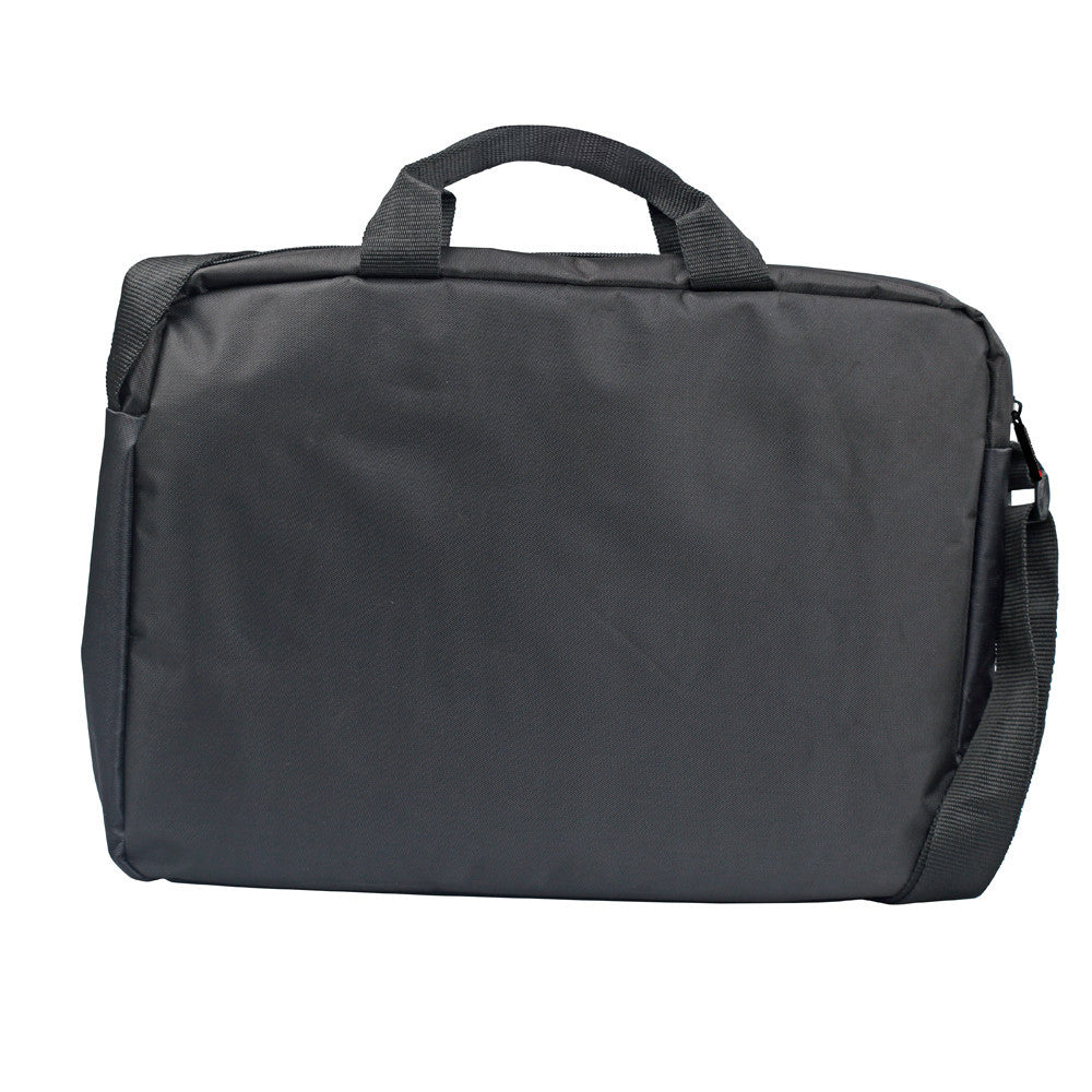 Promate - Messenger Bag with Water-Resistance for 15.6-Inch Laptops, MacBook Pro, Asus, HP, Samsung, Gear-MB.Black
