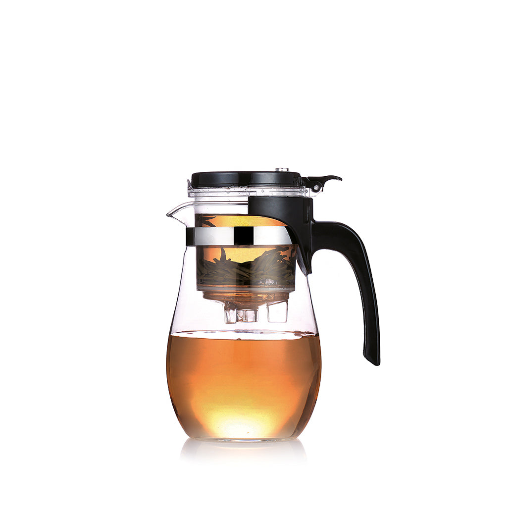 FISSMAN GUNFU Glass Tea PotKitchen StorageLet’s make a great cup of tea like a real barista! Just get and use our visually stunning Glass Teapot maker which brews an aromatic tea for your whole family. Made from high-grade glass material, which is incredi
