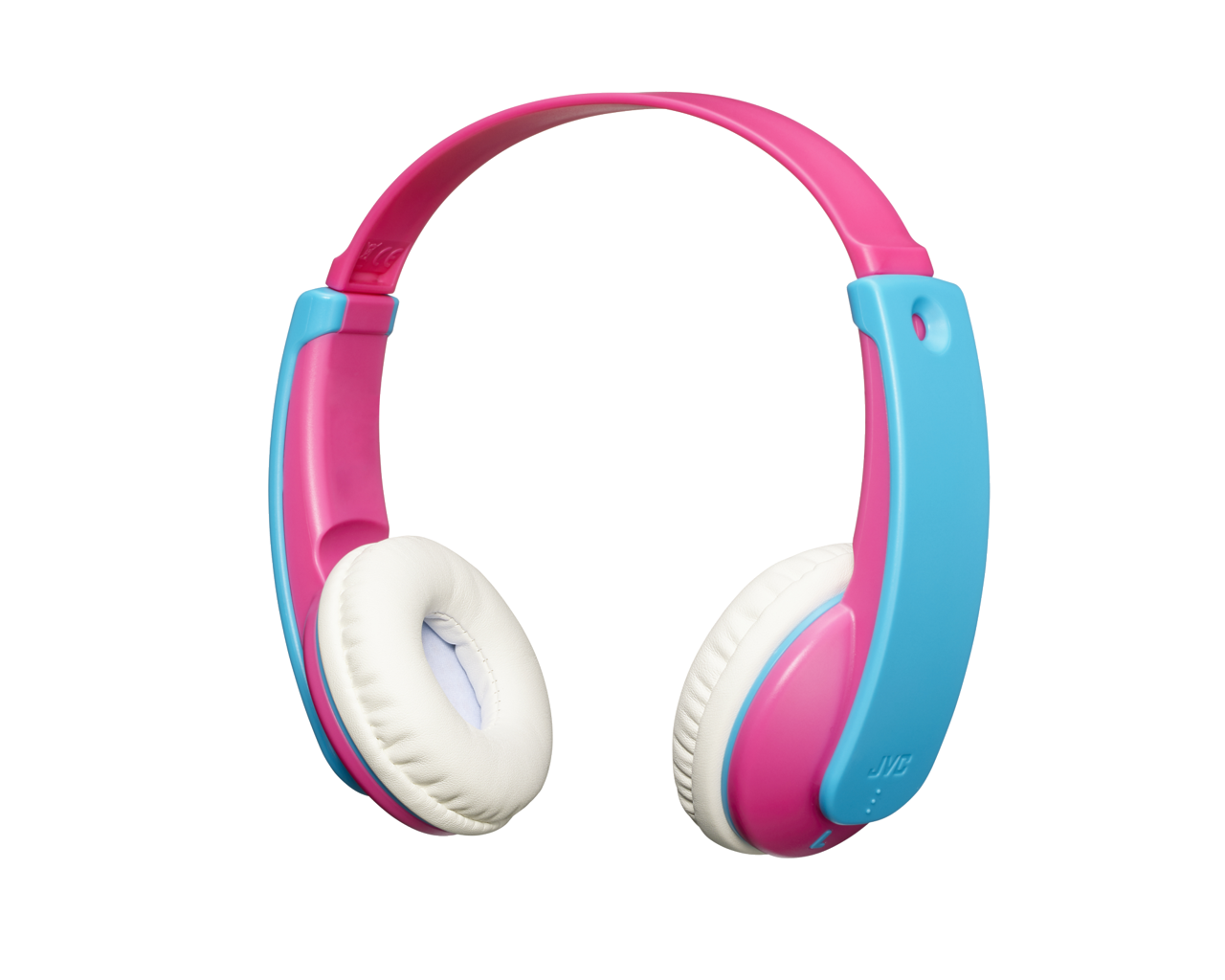 JVC Wireless On-ear Kids Headphone HA-KD9BTHeadphonesWireless with Bluetooth connectionIdeal for children, with low volume specification for safe listening with Active Volume Limiter7-step length adjuster for the best fitComfortable and easy-to-clean soft