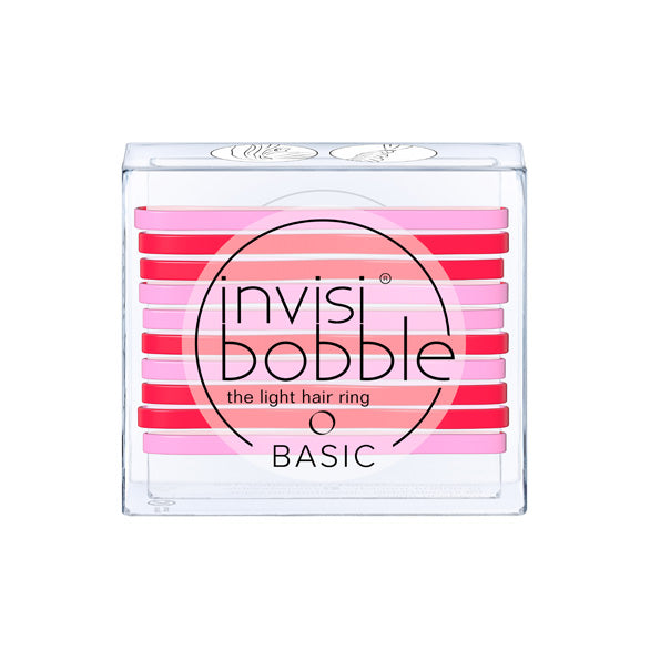 Invisibobble BASIC Jelly TwistHair CareThe red and pink invisibobble® BASIC Jelly Twist is out there while remaining minimalist – the perfect summer accessory.