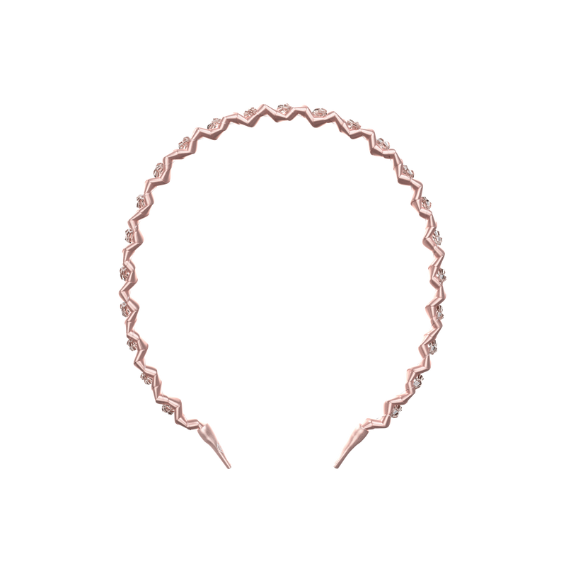 IB HAIRHALO Pink SparkleHair Careinvisibobble HAIRHALO, the adjustable headband. With HAIRLOVETECH™, Its traceless design and spiral shape provide fewer pressure points on the head, resulting in superior comfort. The adjustable structure and special shape