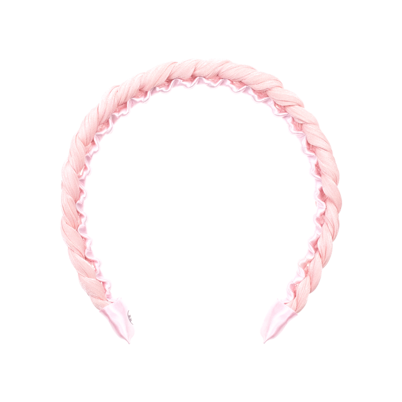 IB HAIRHALO Retro Dreamin Eat, Pink, and be MerryHair CareThe adjustable headband gets a limited edition design. Invisibobble’s pink HAIRHALO from the Retro Dreamin Collection brings a light feeling of spring with a braids-like effect that transforms any