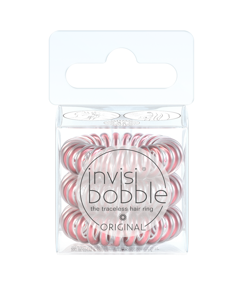 IB ORIGINAL Bella Rosa GalaxyHair CareThe secret of invisibobble® lies in its spiral shape. Because the invisibobble® distributes pressure evenly on your ponytail, you get a strong and comfortable fit. The invisibobble® ORIGINAL leaves no traces in your h