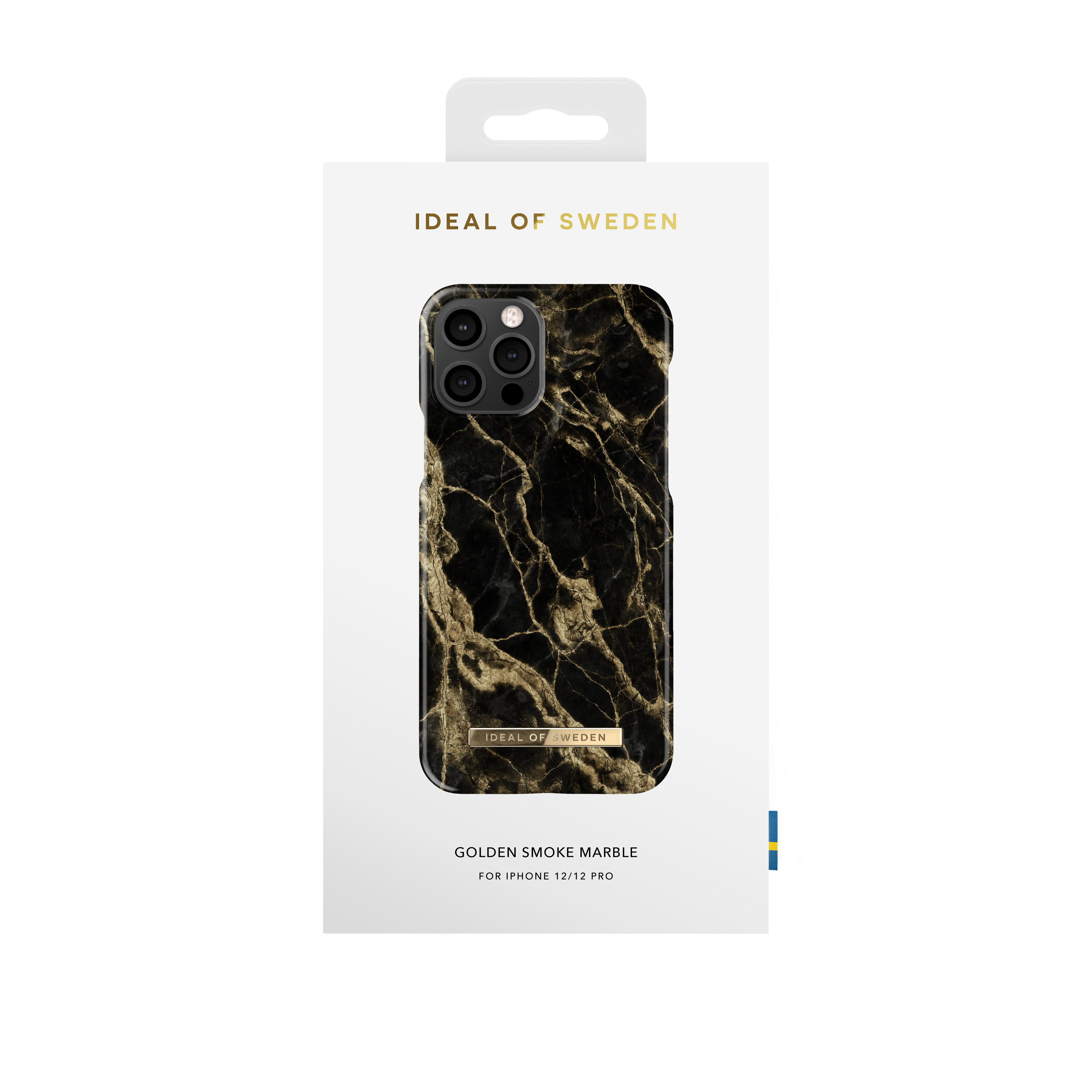 iDeal of Sweden MARBLE Apple iPhone 12 / 12 Pro Case - Fashionable Swedish Design Marble Stone iPhone Back Cover, Wireless Charging Compatible - Golden Smoke MarbleThis design is inspired by one of nature’s most prized and adored gems since antiquity, the