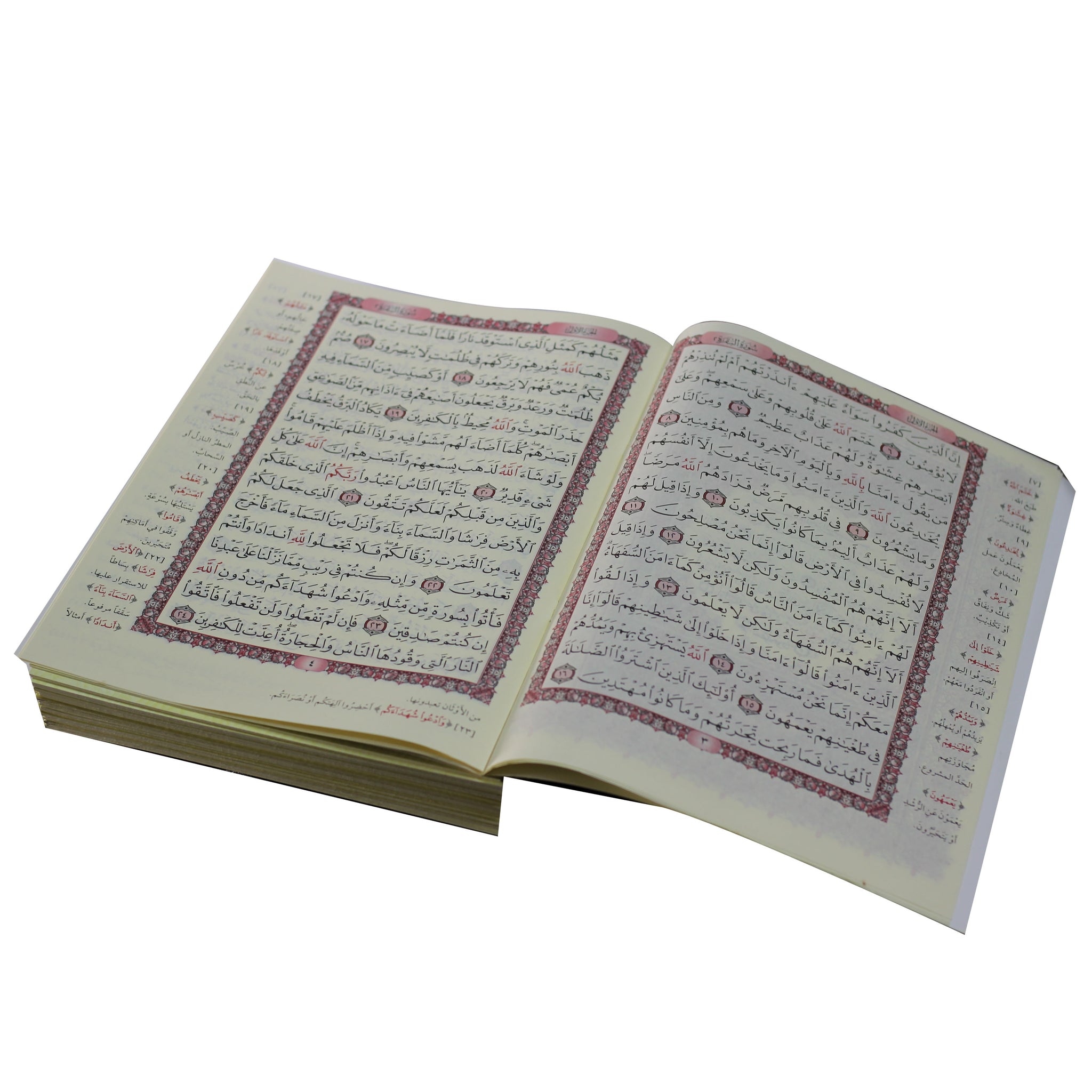 Holy Quran in 30 Parts With Bag