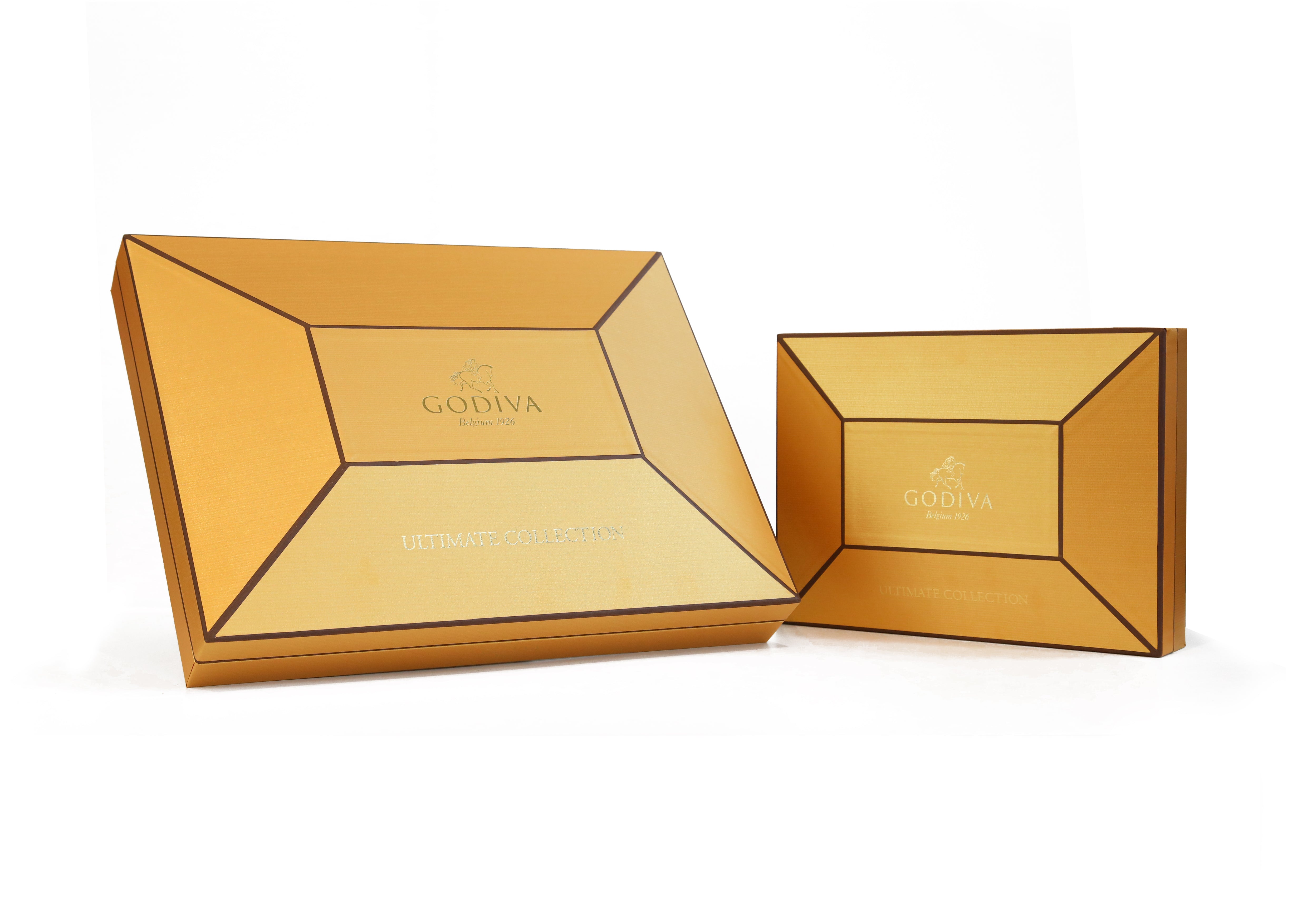 Godiva Ultimate CollectionChocolate & ConfectioneryA grand gesture for your most important holiday gathering, our Ultimate Collection includes an impressive array of delicious options – everyone will find their favorite. Carefully curated by Godiva, our U