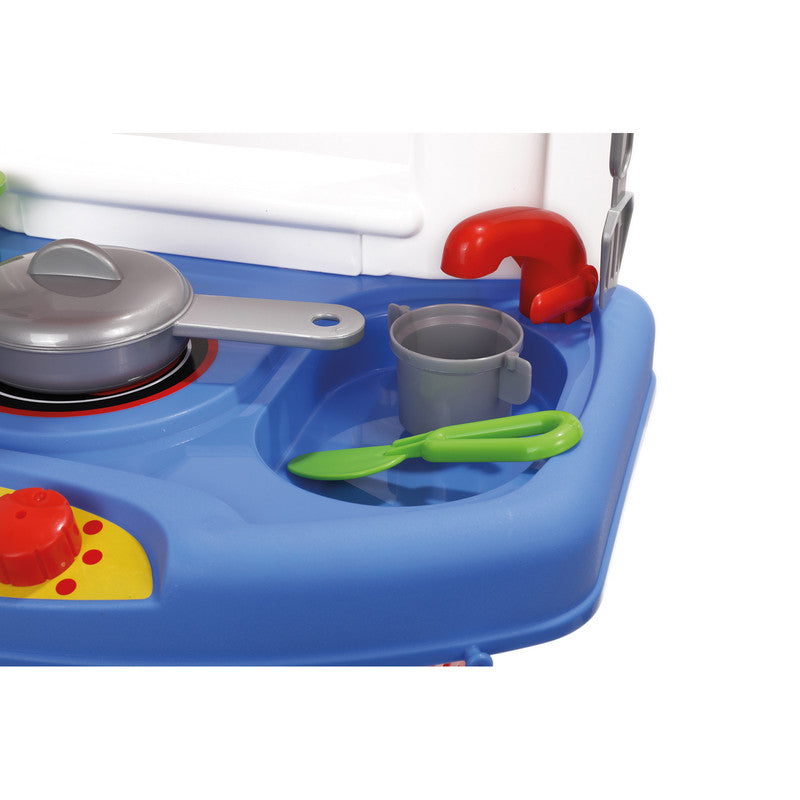 Polesie - Jana kitchen (box)Toys & GamesJana kitchen includes kitchen set with a small stove, sink, hood, dishes and kitchen utensils. A child who plays with this kitchen set will feel like a real cook. FEATURES: Polesie toys are made in high quality cont