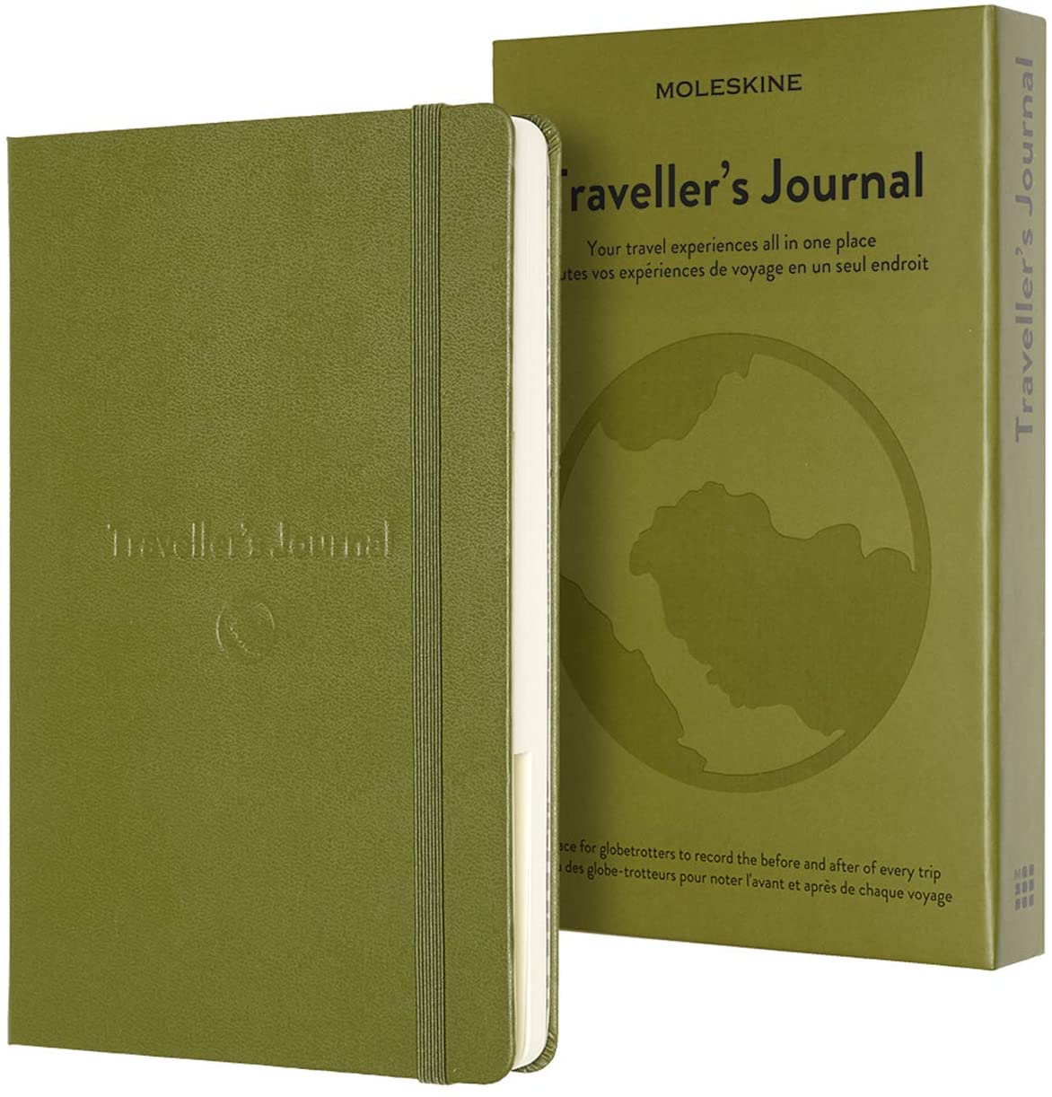 Moleskine - Travel Journal, Theme Notebook - Hardcover Notebook to Organise and Remember Your Travels - Large Size 13 x 21 cm - 400 Pages