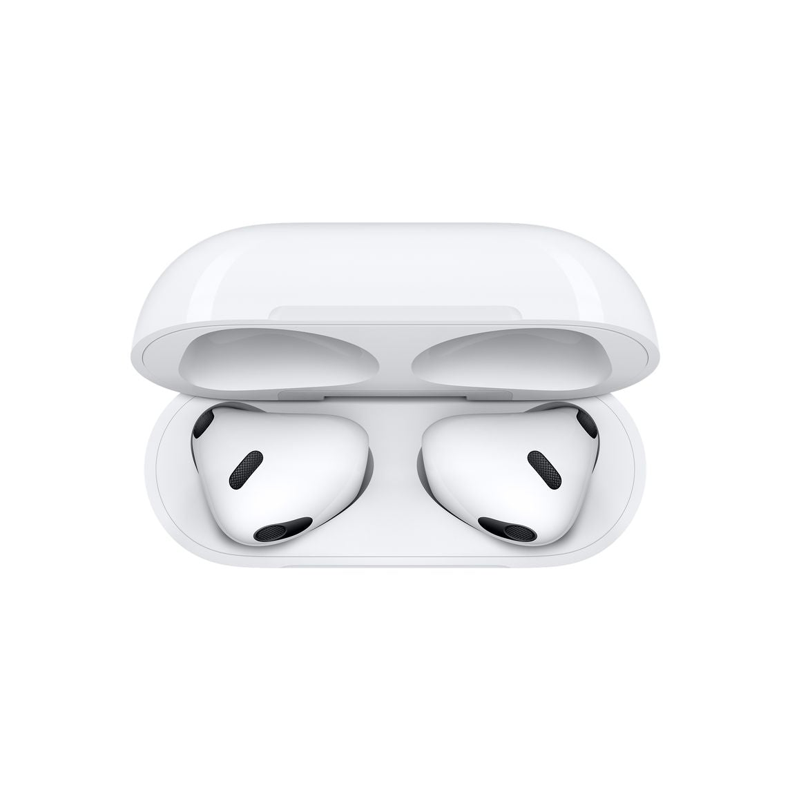 Apple AirPods (3rd generation) with MagSafe Charging CaseHeadphonesAll-new with spatial audio Bass hits an all-time high.An Apple-designed dynamic driver, powered by a custom amplifier, renders music in exceptionally detailed sound quality — so you revel