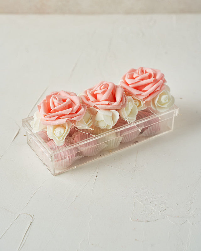 EID Gift Box by NJDChocolate & ConfectioneryYour Gift Contains: • 6 pieces chocolate covered Majdoul dates • 4 pieces Ruby chocolate assorted truffles • Box Size: LxBxH: 19.5x8x4cm Handling and Storage • Keep away from direct heat and sunlight • Best stor