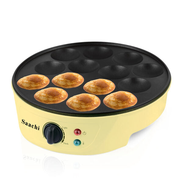 Saachi 14 Pits Mini Pancake Maker