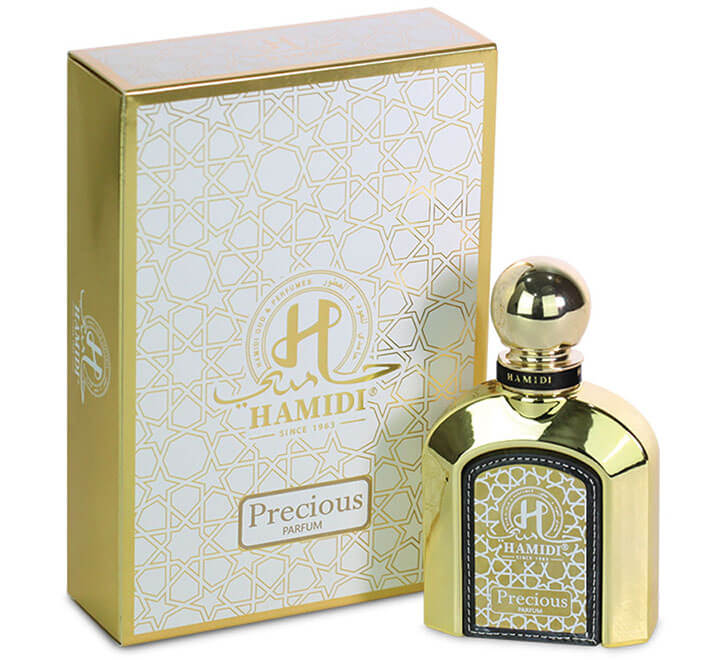 Eau De Parfum Precious (Unisex)Perfumes & FragrancesTop Notes: Rose, Floral accords, Saffron. Mid Notes: Cistus, Woody accords. Base Notes: Musk, Amber, Vanilla.