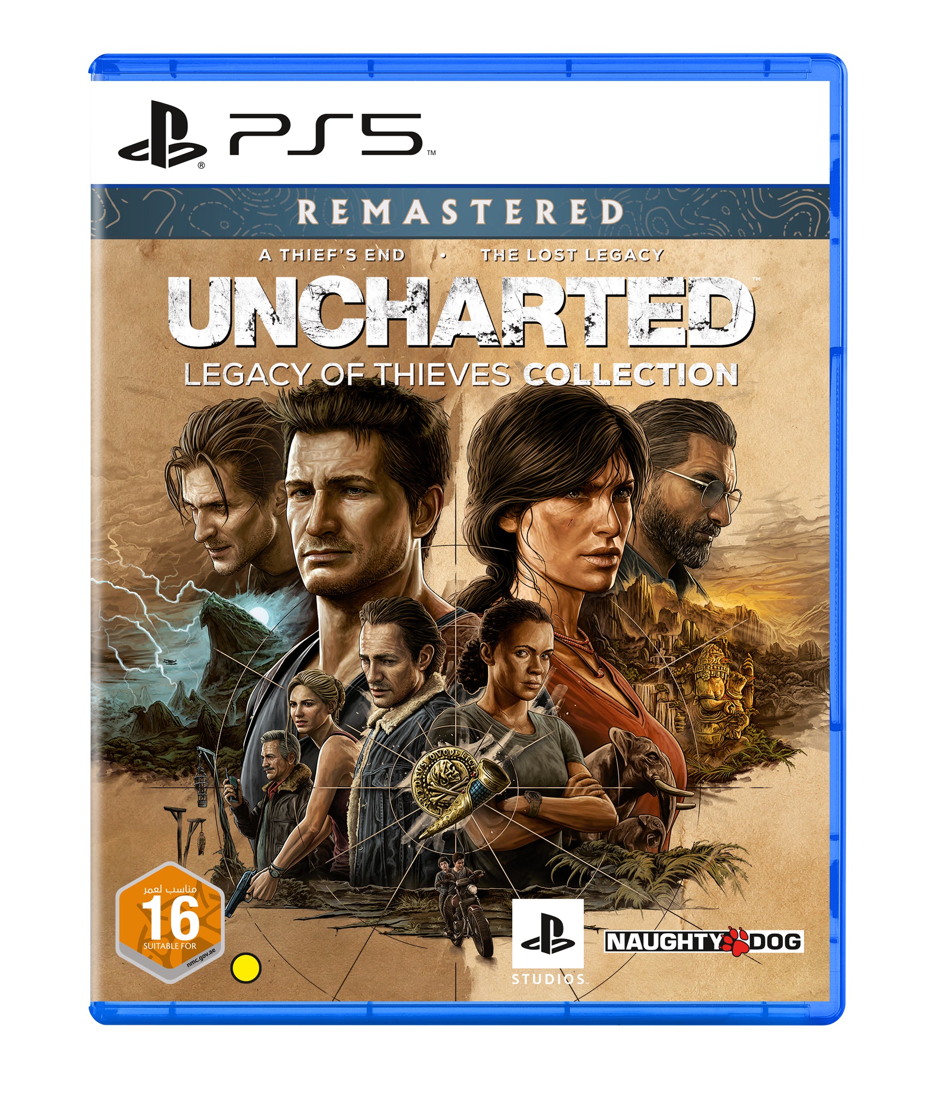 PS5 Uncharted Legacy of Thieves Collection, PPSA05684Video GamesAre you ready to seek your fortune?Seek your legacy and leave your mark on the map in UNCHARTED: Legacy of Thieves Collection. Experience Naughty Dog’s thrilling, cinematic storytelling and t