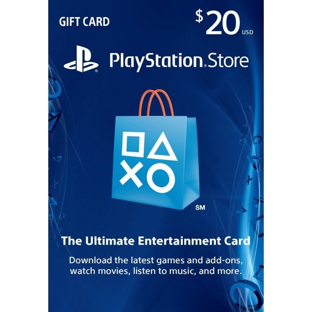 Sony PlayStation Gift CardGaming AccessoriesThe Ultimate Entertainment Gift Card. PlayStation®Store Cards fill your PSN Wallet with cash, allowing you to download new games, DLC, and videos, as well as stream movies and music. Enjoy PlayStation® content w