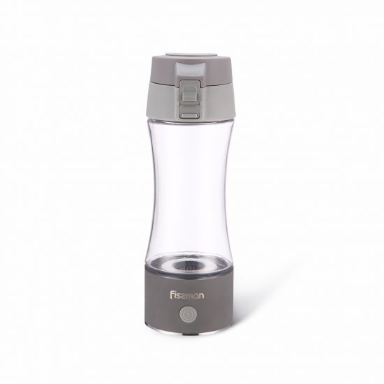 Fissman Water Bottle 320ml Portable Hydrogen Rich Water Generator Rechargeable with USB Ionizer Hydrogen Shaker (Gray)Kitchen StorageHot/cold Water Bottle 500ml is made of stainless steel. Vacuum-insulated double walls allow keeping the temperature of the