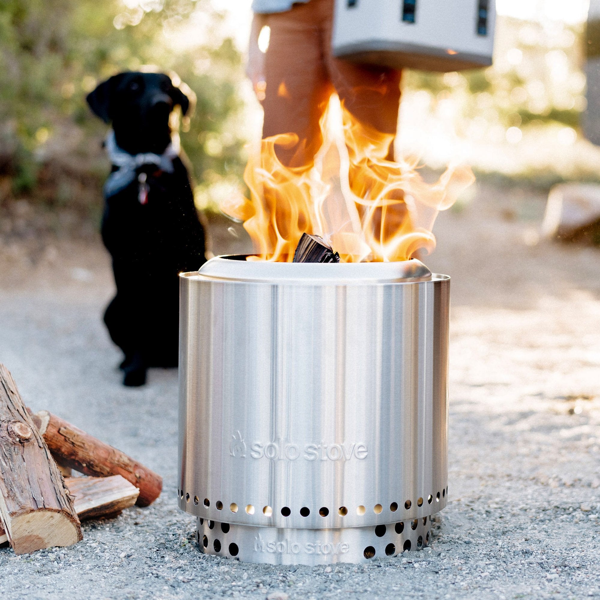 Solo Stove Ranger Portable Fire Pit + StandOutdoorThe most compact fire pit and stand in the Solo Stove collection. The Ranger is perfect for smaller spaces, city dwellers and for those who live life on the go! Solo Stove Ranger is your new favorite trave