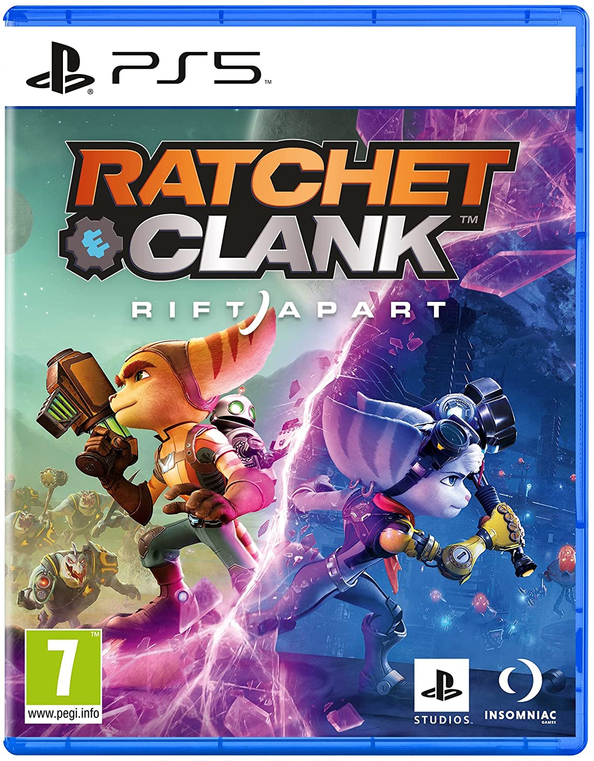 Ratchet & Clank Rift Apart - PS5Video GamesRatchet and Clank find themselves at odds with their archnemesis, Dr. Nefarious. Only this time, he’s equipped with the dangerous Dimensionator, a device with the power to travel to other dimensions. The duo figh
