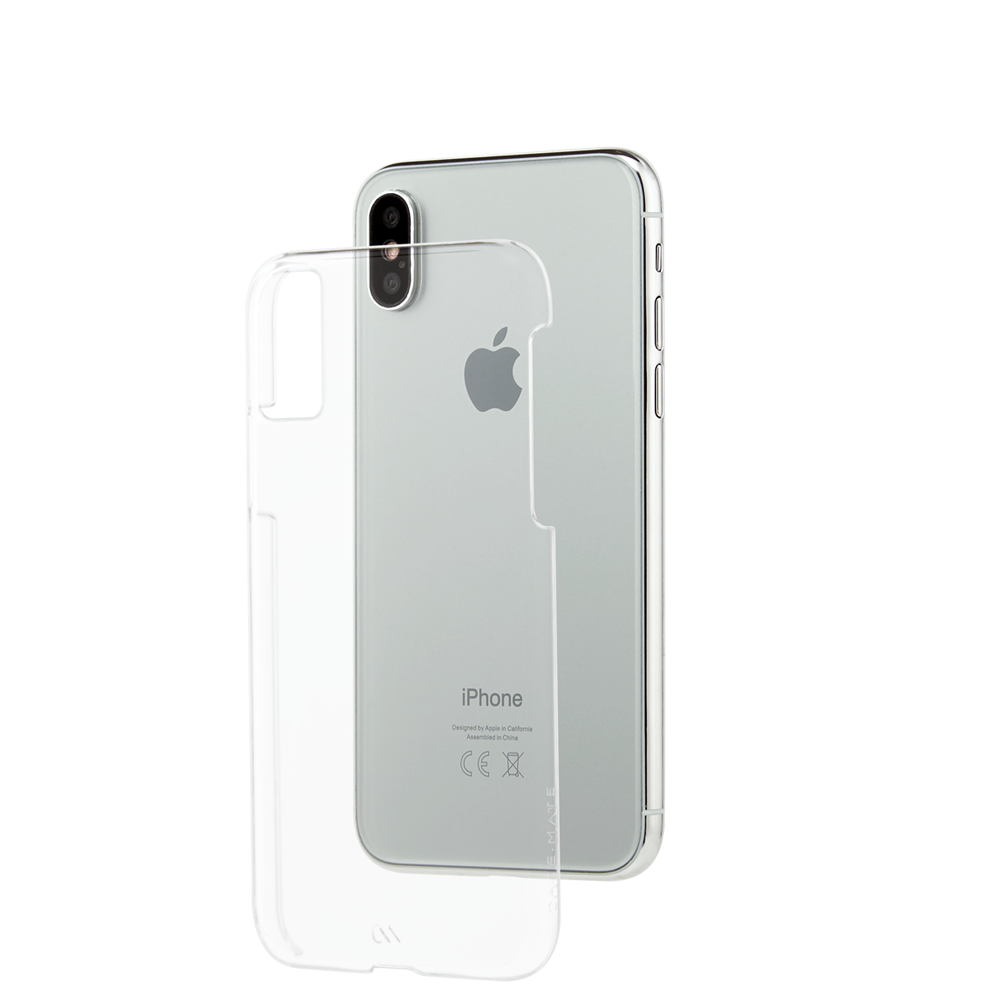 Case-Mate - Barely There for iPhone XS/X Clear