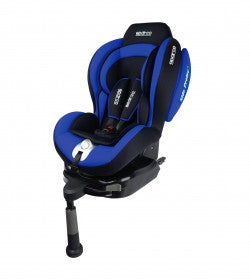 SPARCO F500i ISOFIX CHILD SEAT GROUP 1 (9-18KG) BLUEBaby TransportForward facing use with ISOFIX installation for child from 9-18kg/9m-4y (aprox). Fashionable sporty stream line design. Five point harness system. 5 seating positions with simple one-hand a
