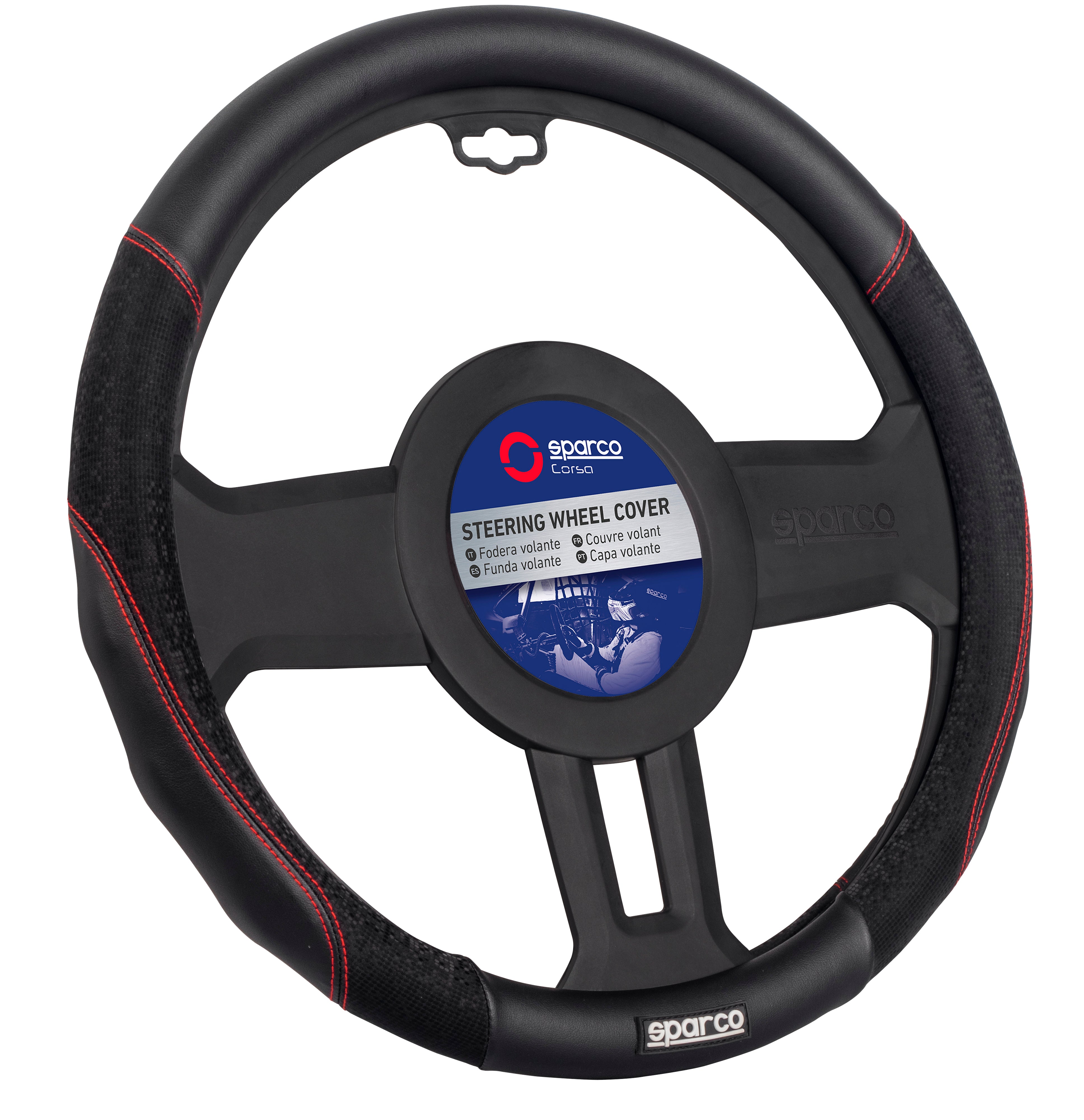 Sparco Steering Wheel Cover,Rubber Ring 38*8.2cm