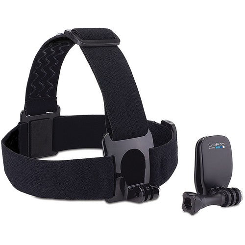 GoPro Head + QuickClipCamera AccessoriesIncludes a Head Strap and a QuickClip for a variety of head-mounting options. Fully adjustable to fit all sizes, the Head Strap can be strapped to a helmet or directly on your head. The QuickClip can be used to atta