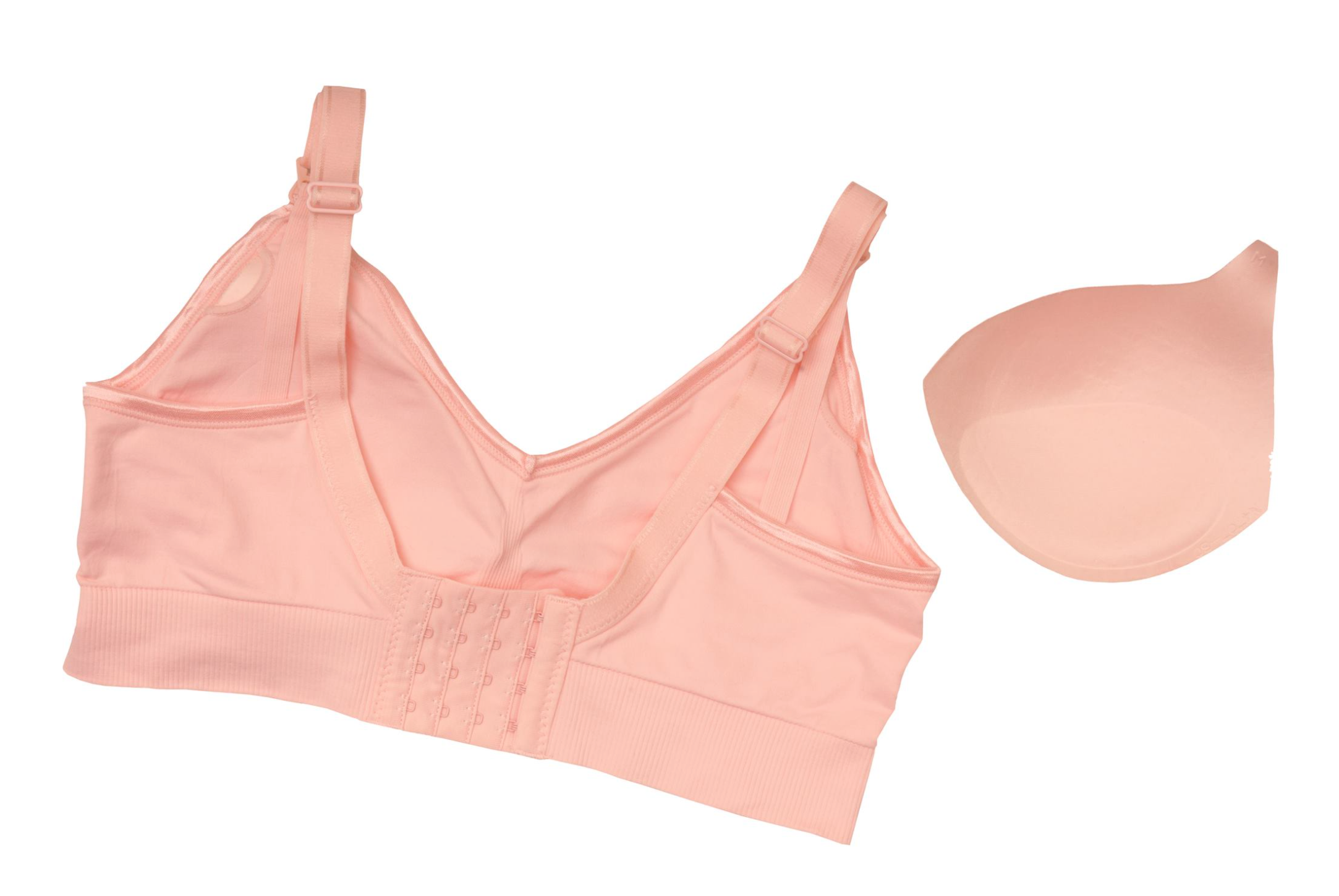 Okus - Original Seamless Maternity BraNursing & FeedingUltimate seamless,Smooth and Gentle to your skin, no any irritation. The luxuriously soft fabric molds to your changing shape, so that you can wear it throughout pregnancy and nursing.4 rows back clos