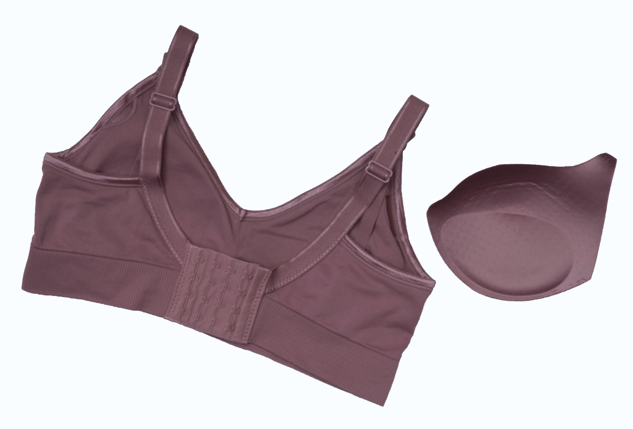 Okus - Original Seamless Maternity BraNursing & FeedingUltimate seamless,Smooth and Gentle to your skin, no any irritation. The luxuriously soft fabric molds to your changing shape, so that you can wear it throughout pregnancy and nursing.4 rows back clos