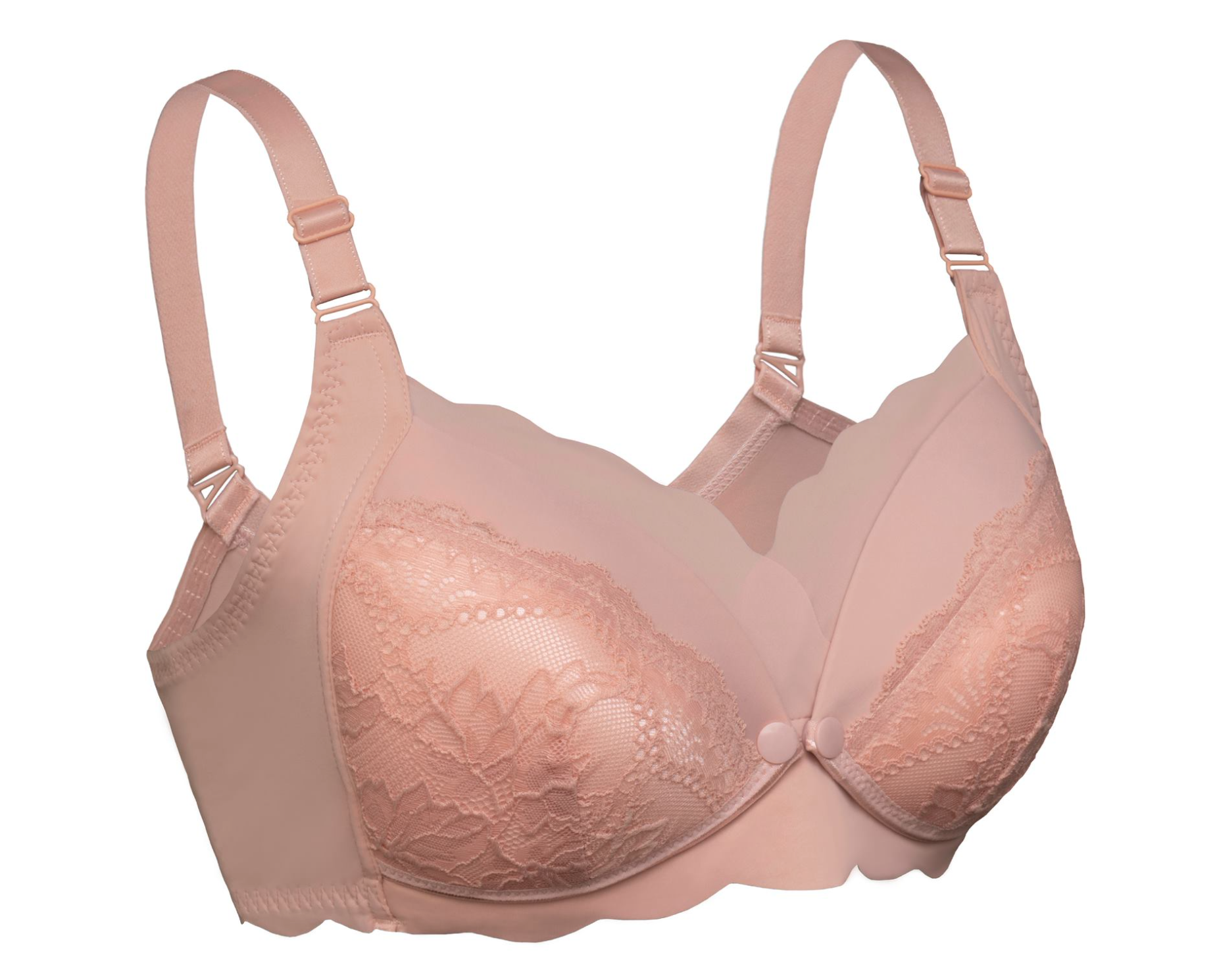 Okus - Seamless Nursing BraNursing & FeedingSeamless design to reduce friction. Soft, breathable cotton, comfortable and wire free design for added comfort .4 rows back closure.It has cups with flaps that can be easily opened to provide access to your bre