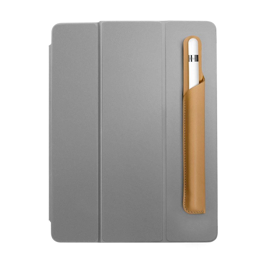 Twelve South - Apple Pencil Snap Magnetic Leather Case - Camel