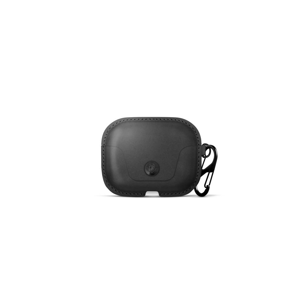 Twelve South - Air Snap Leather Protective Case for AirPods Pro - Black